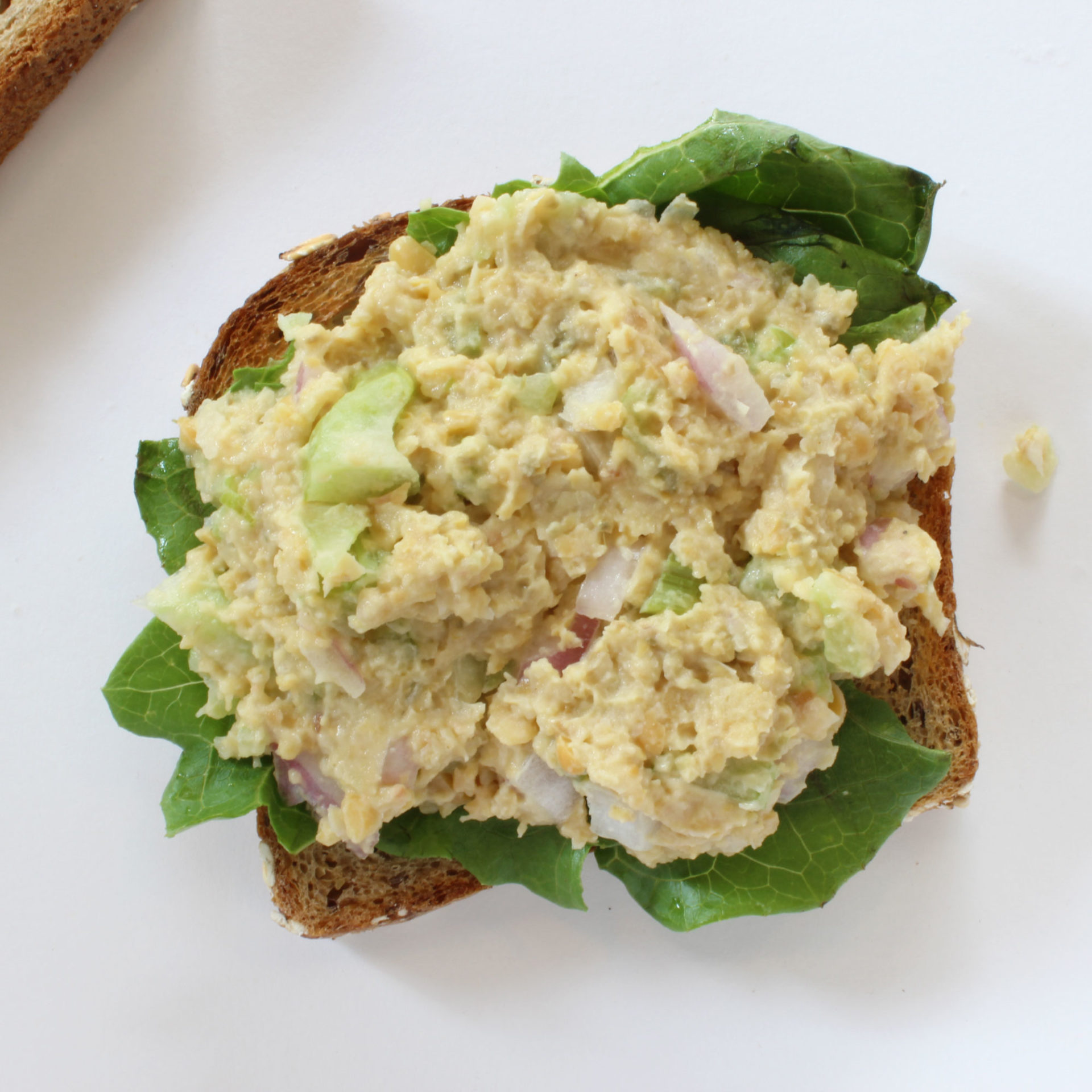 Chickpea Salad Sandwich - Easy Vegan Meal Plan