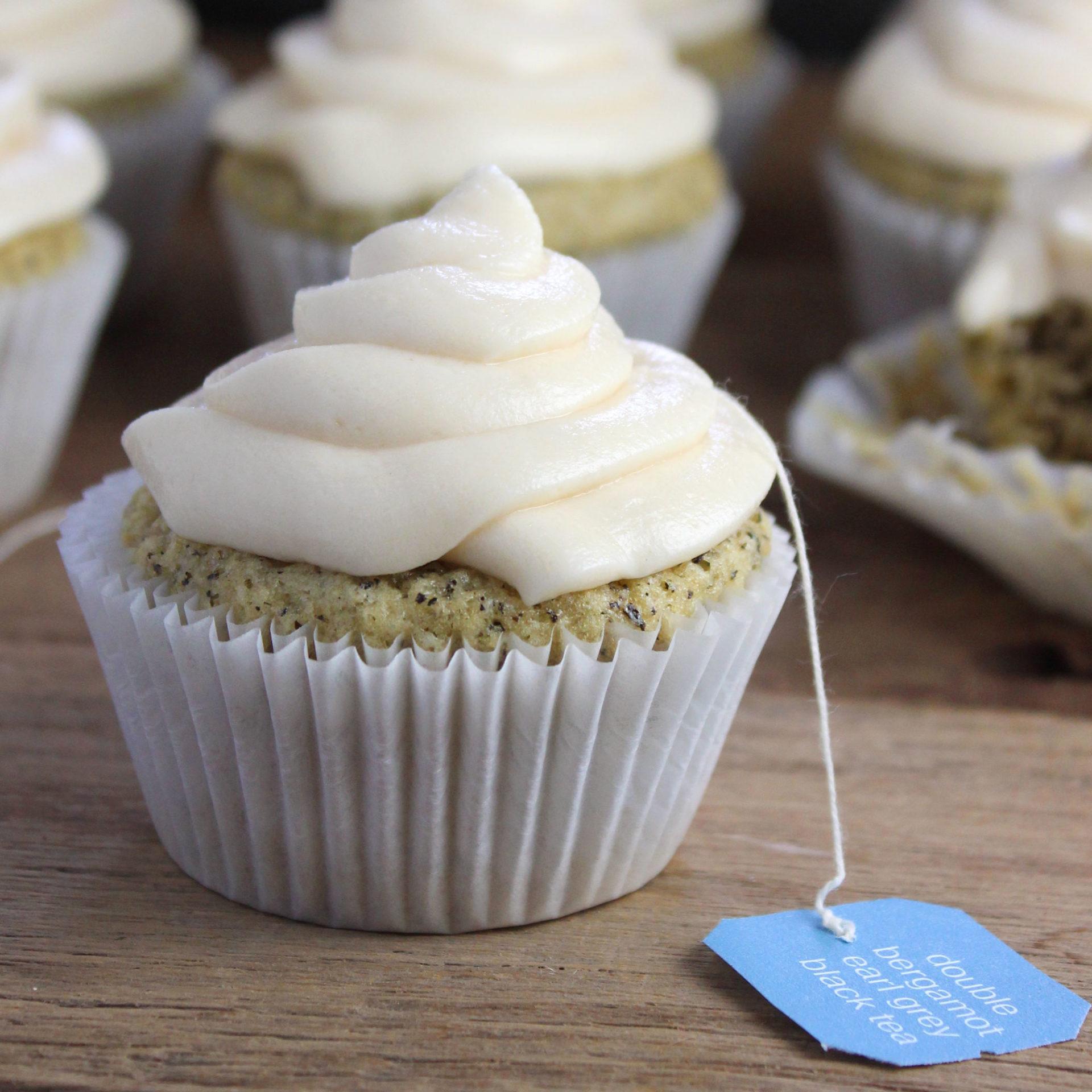 Earl Grey Cupcakes - Easy Vegan Meal Plan