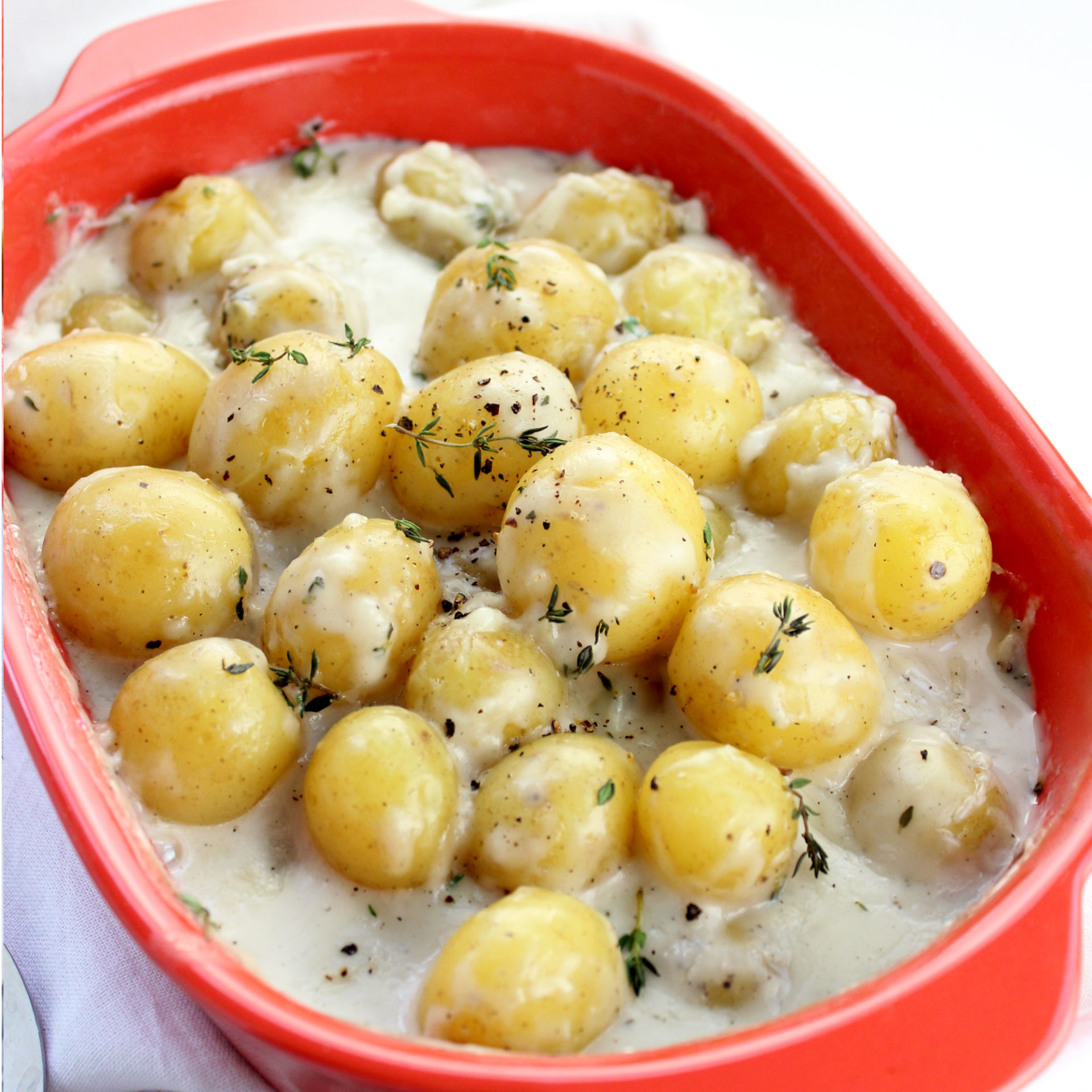 Creamy Vegan Coconut Potatoes - Easy Vegan Meal Plan