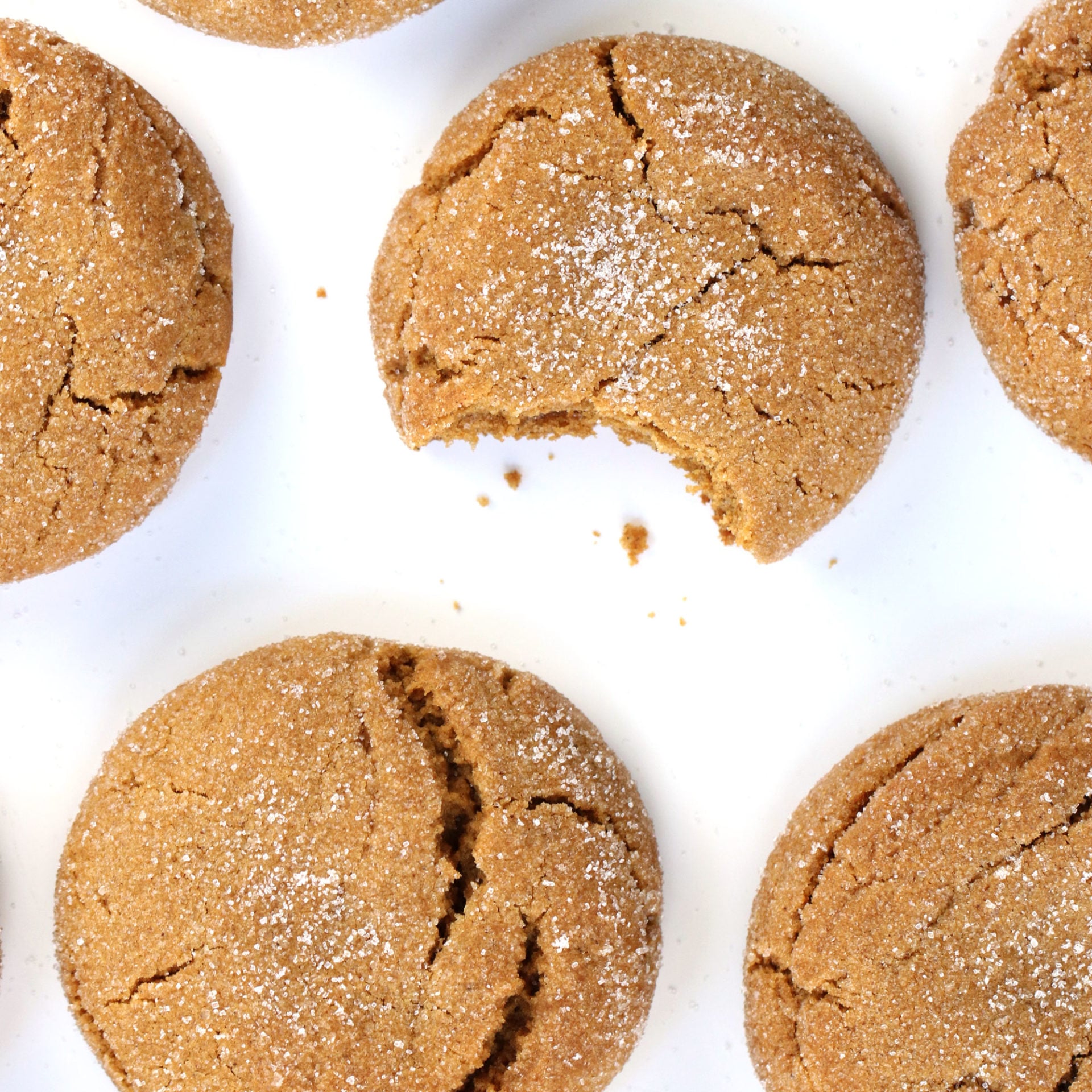 Chewy Vegan Molasses Cookies - Easy Vegan Meal Plan