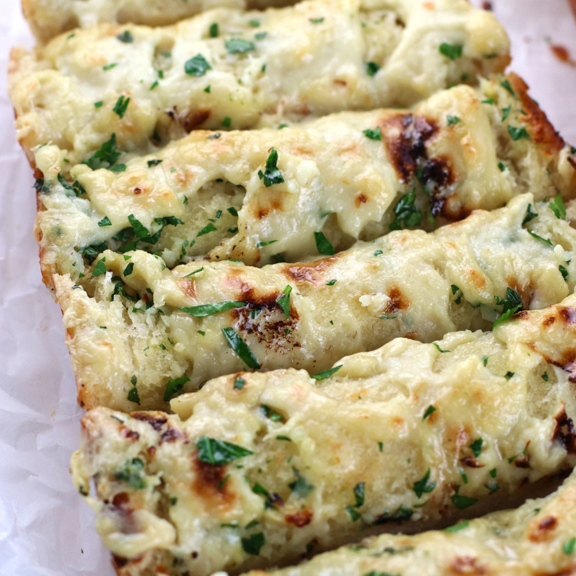 Cheesy Vegan Garlic Bread - Easy Vegan Meal Plan