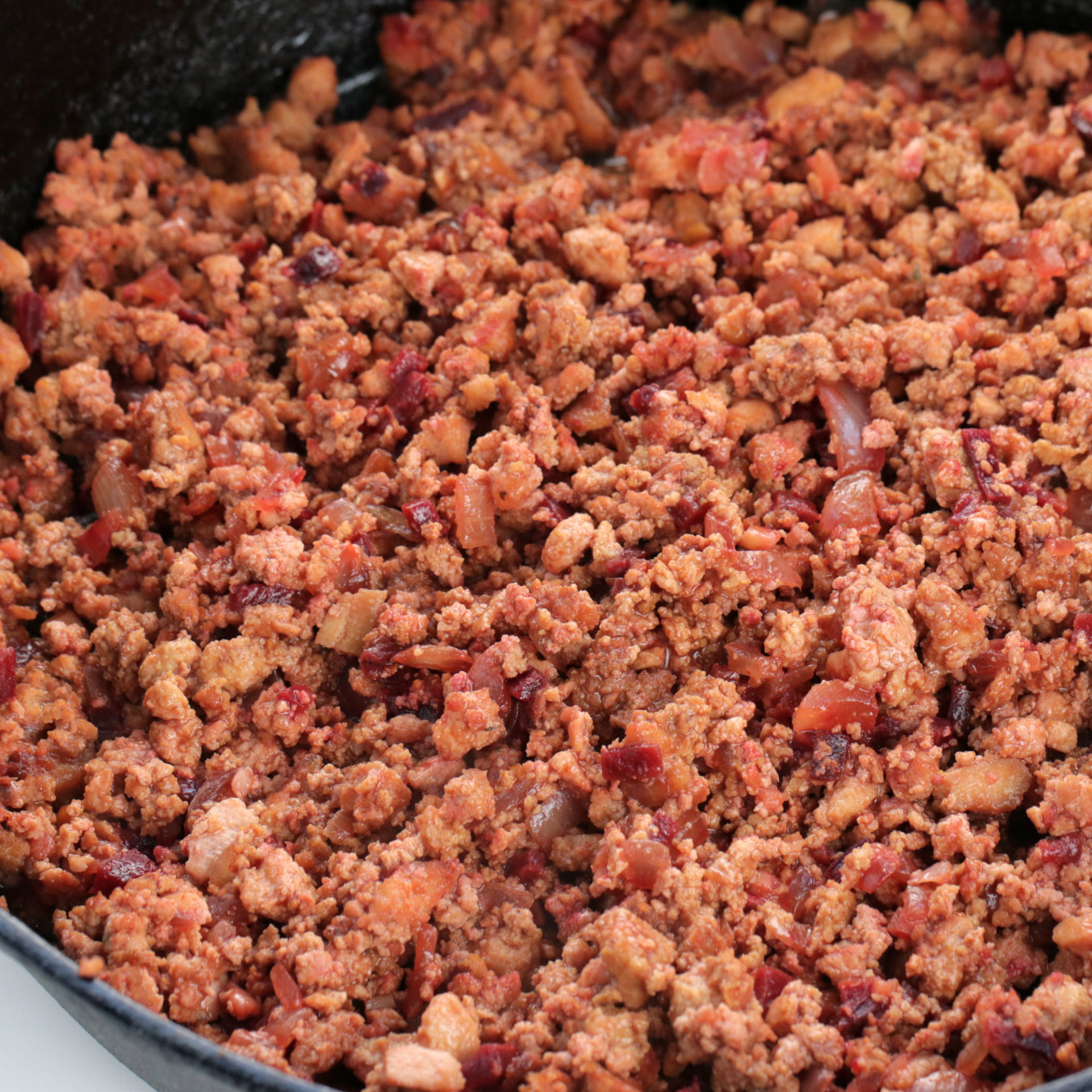 Vegan Tofu & Beet Ground - Easy Vegan Meal Plan
