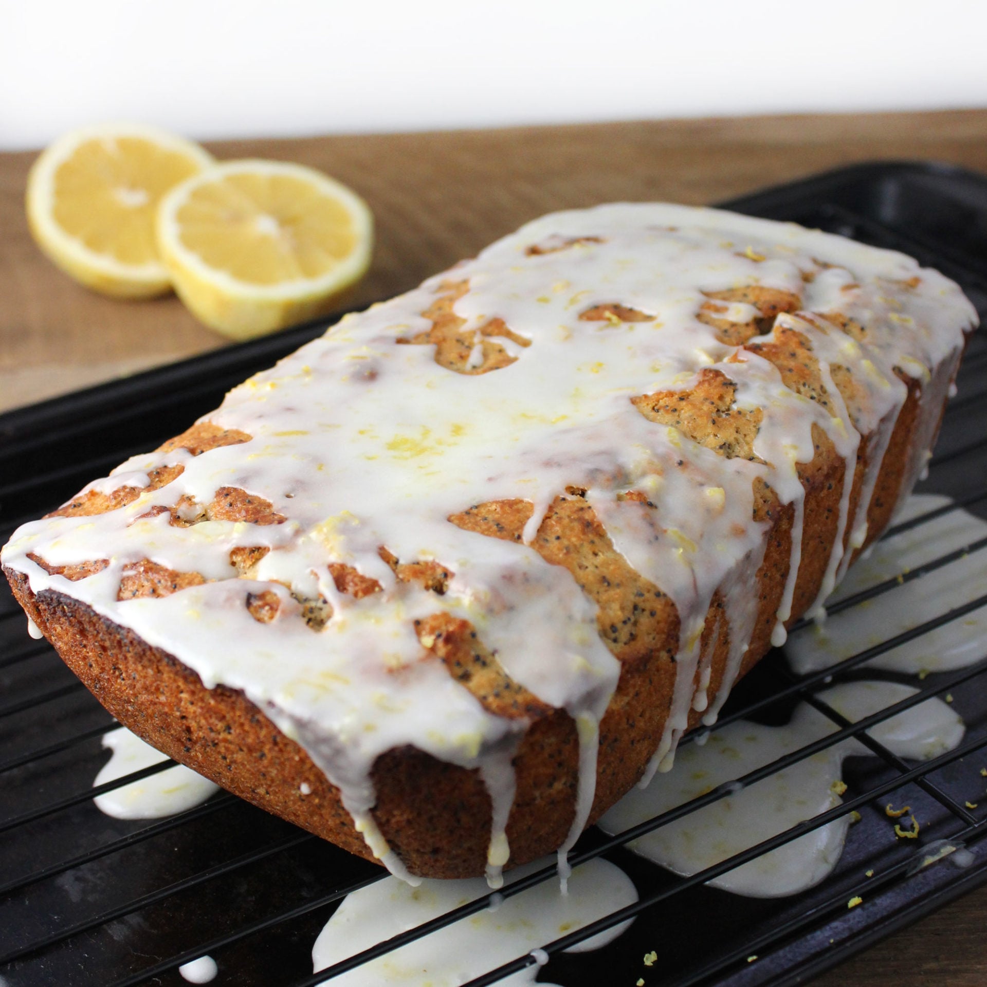 Vegan Lemon Poppy Loaf - Easy Vegan Meal Plan