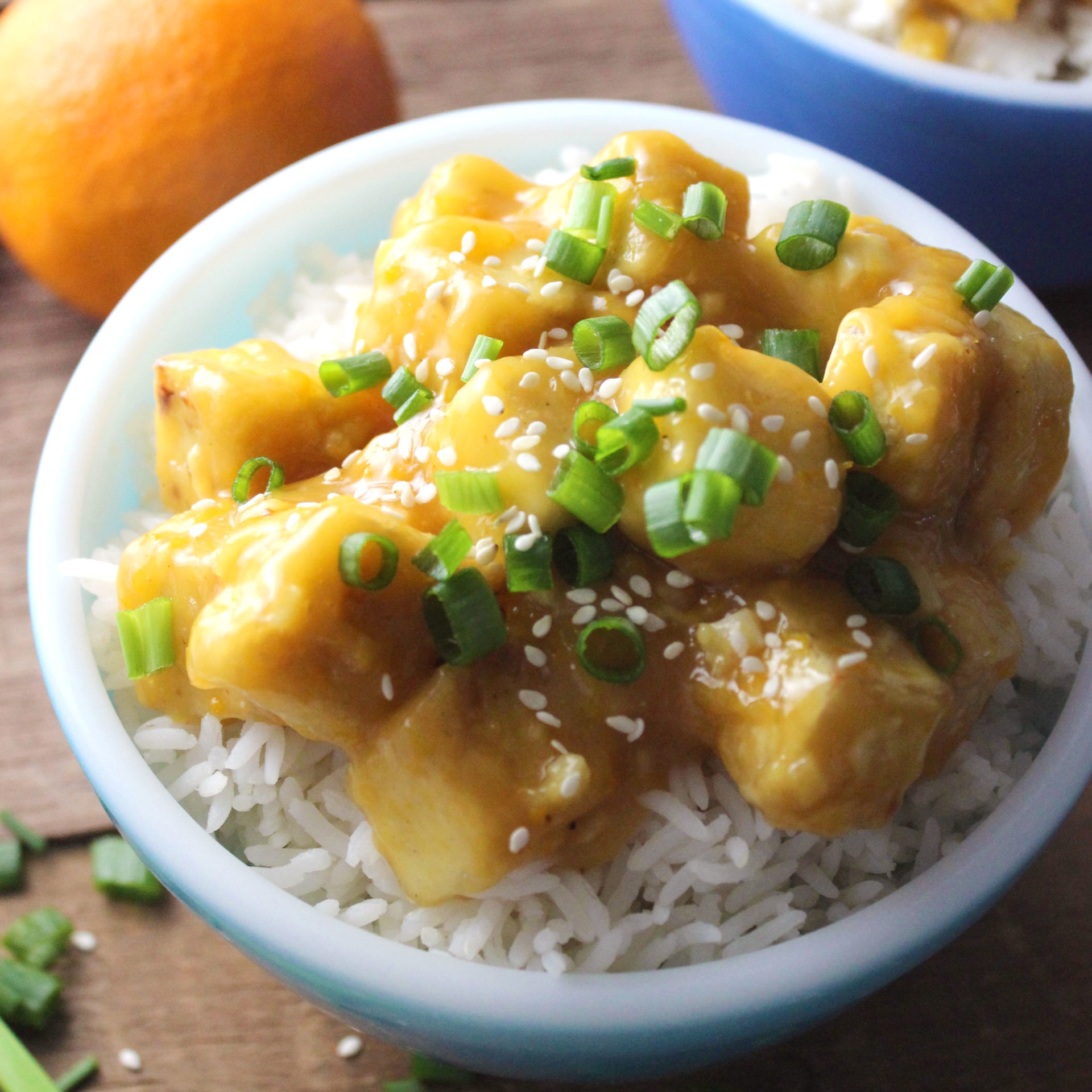 Orange Ginger Tofu - Easy Vegan Meal Plan