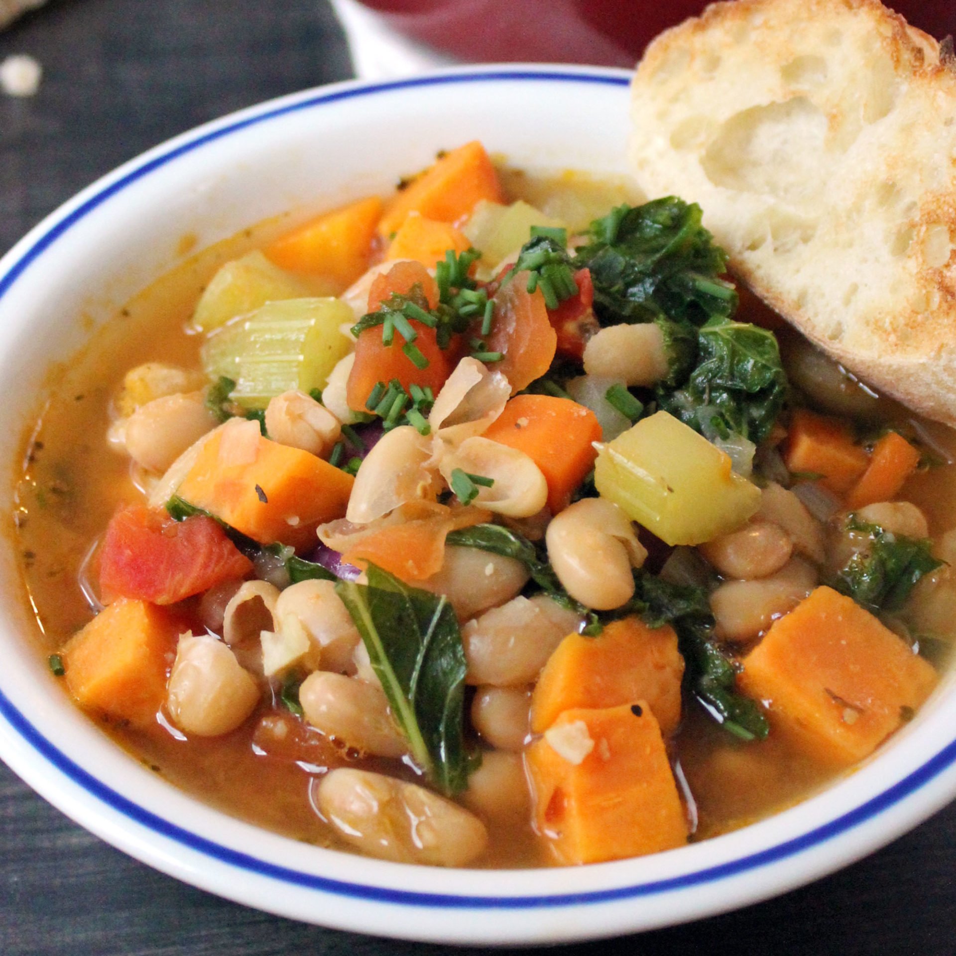 Tuscan Vegetable Soup Easy Vegan Meal Plan
