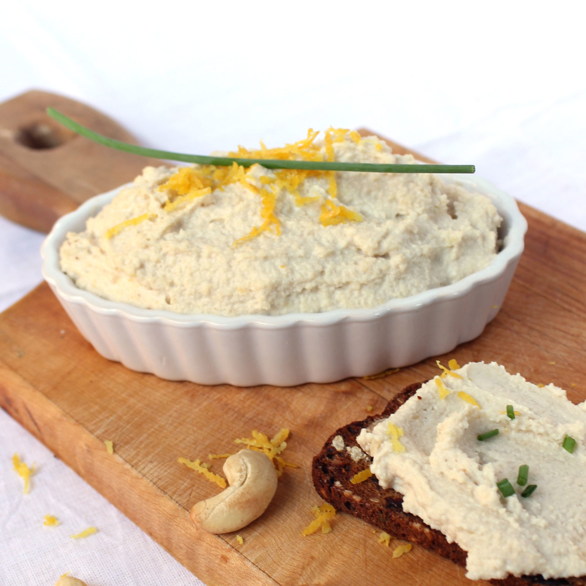 Homemade Vegan Cashew Ricotta Easy Vegan Meal Plan