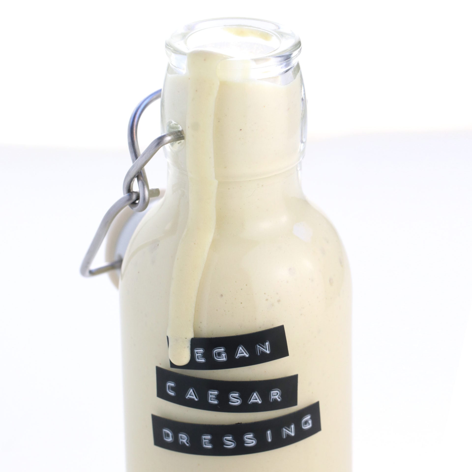 Vegan Cashew Caesar Salad Dressing - Easy Vegan Meal Plan