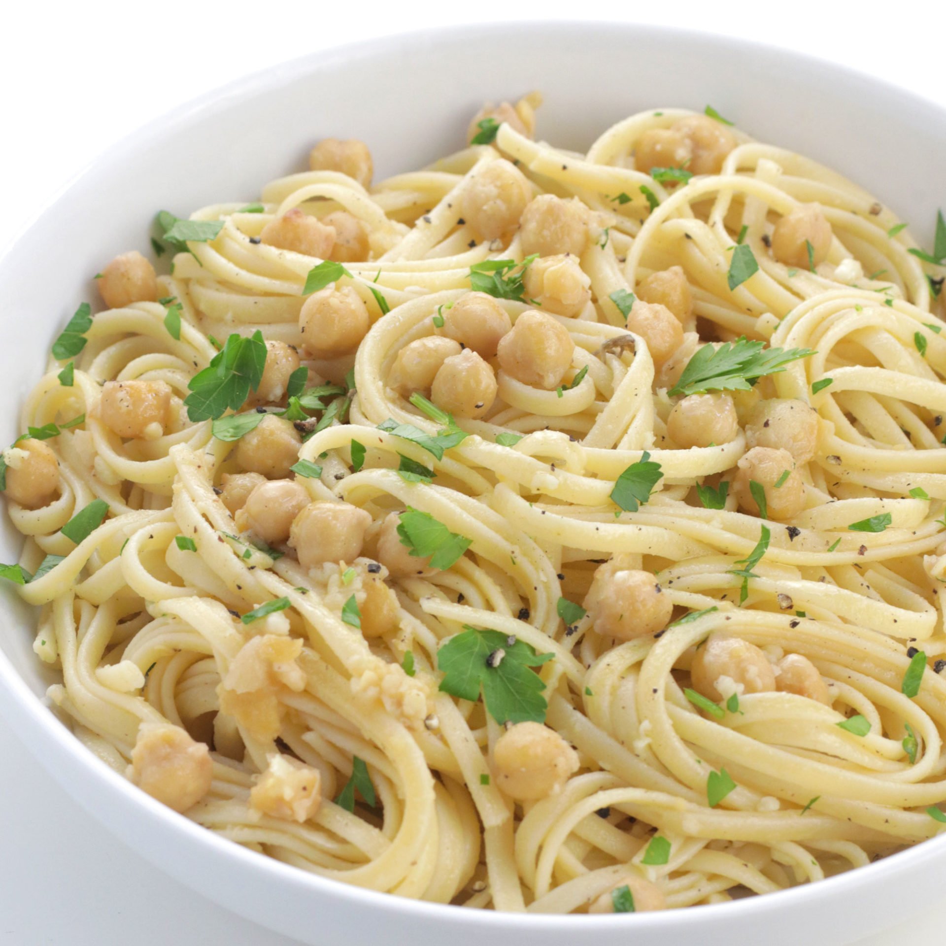 Garlic Butter Chickpea Pasta Easy Vegan Meal Plan Chickpea Pasta