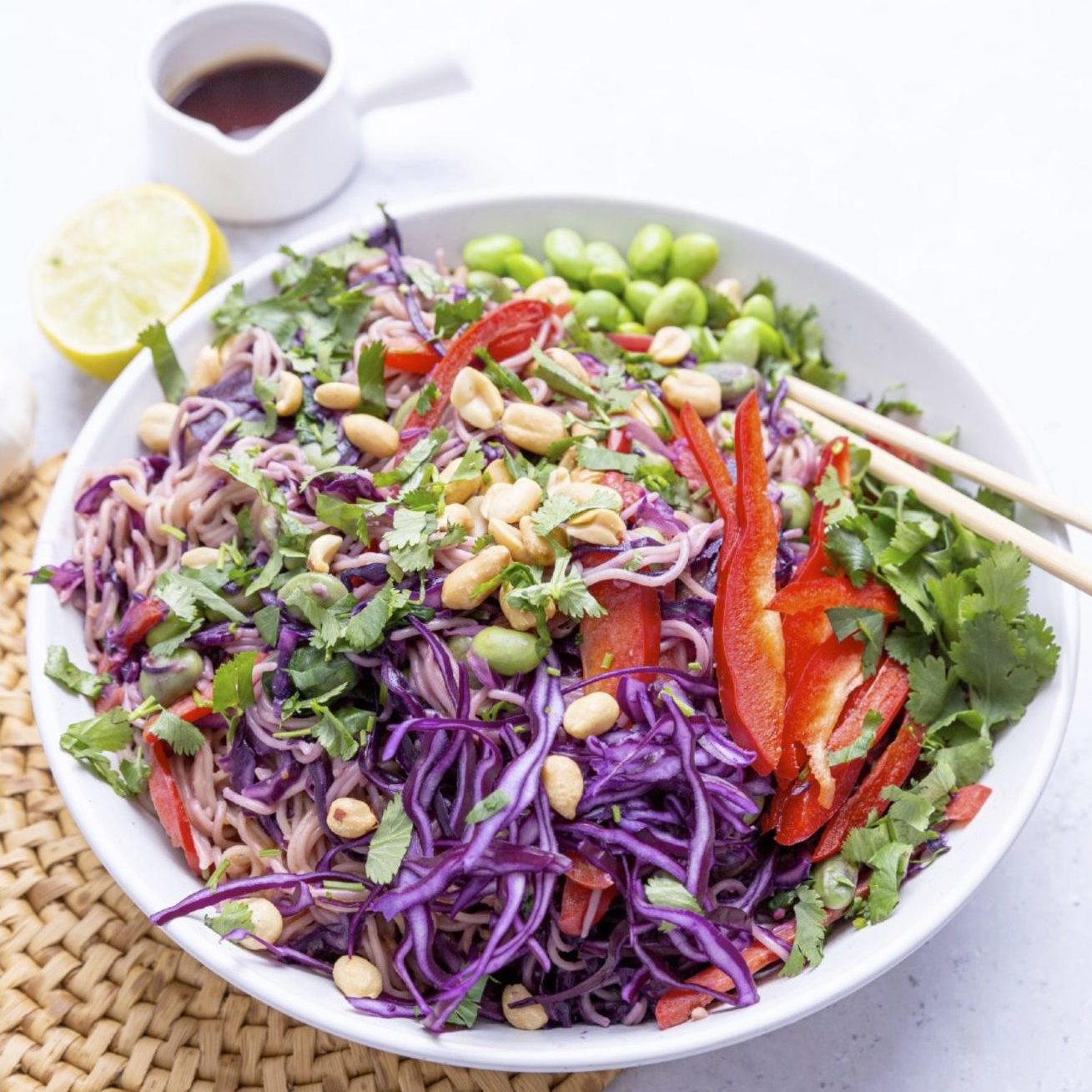 Thai Peanut Noodles - Easy Vegan Meal Plan