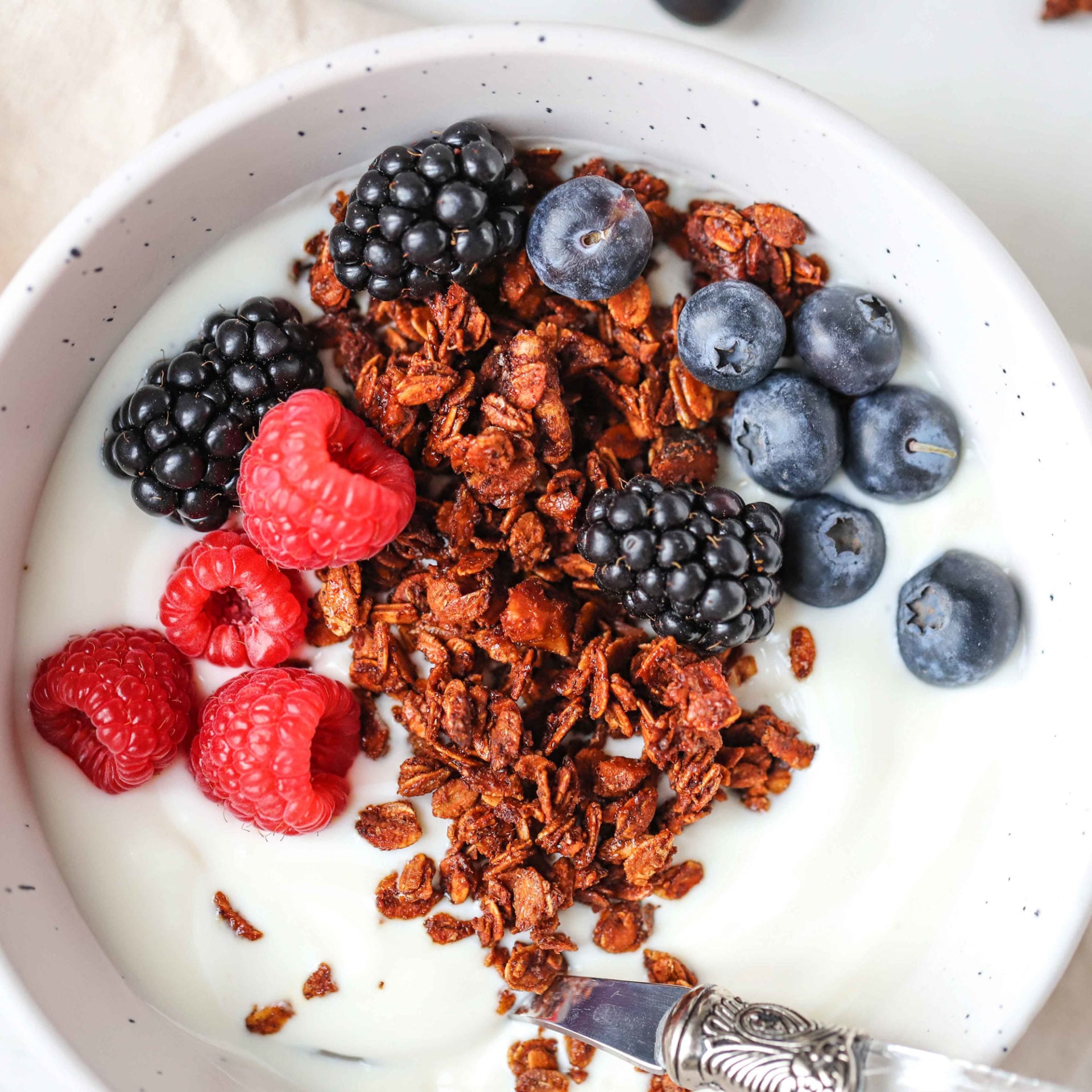Cinnamon Granola - Easy Vegan Meal Plan