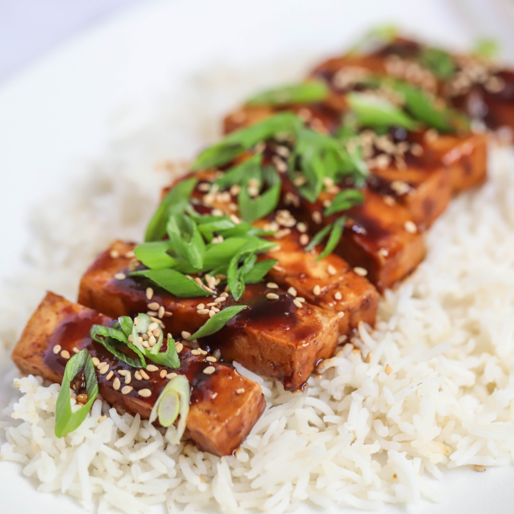 Maple Hoisin Tofu - Easy Vegan Meal Plan