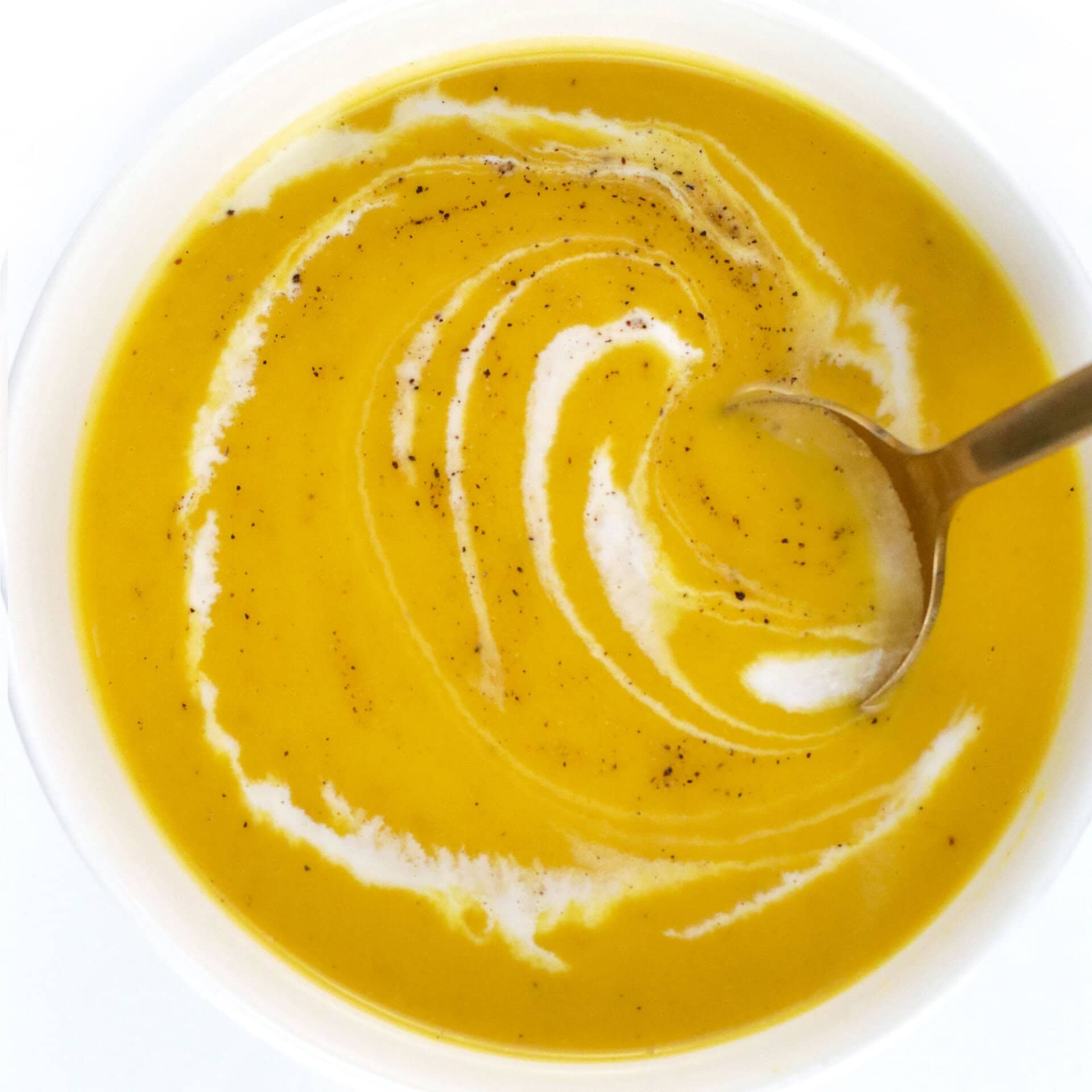Easy Vegan Butternut Squash Soup - Easy Vegan Meal Plan