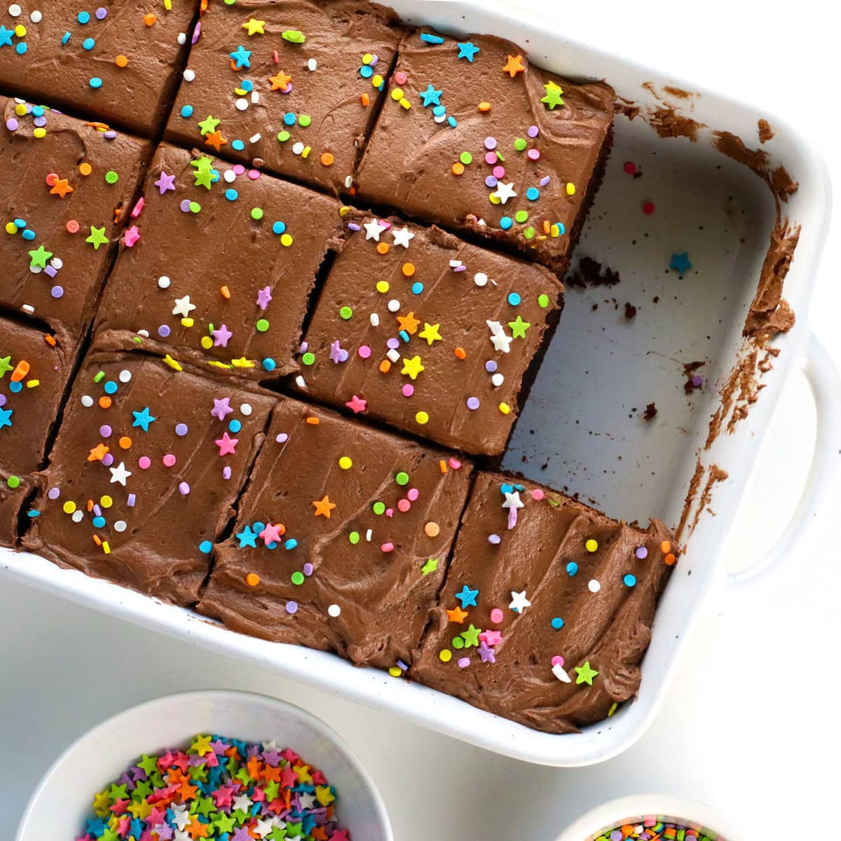 Vegan Chocolate Sheet Cake - Easy Vegan Meal Plan