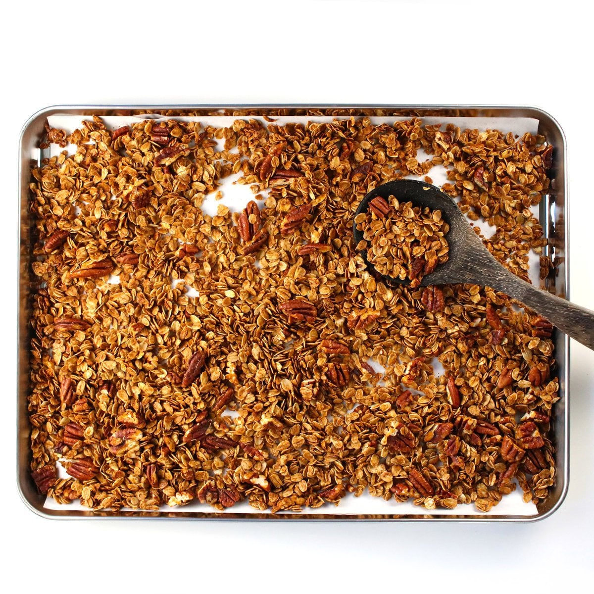 Easy Gingerbread Granola - Easy Vegan Meal Plan