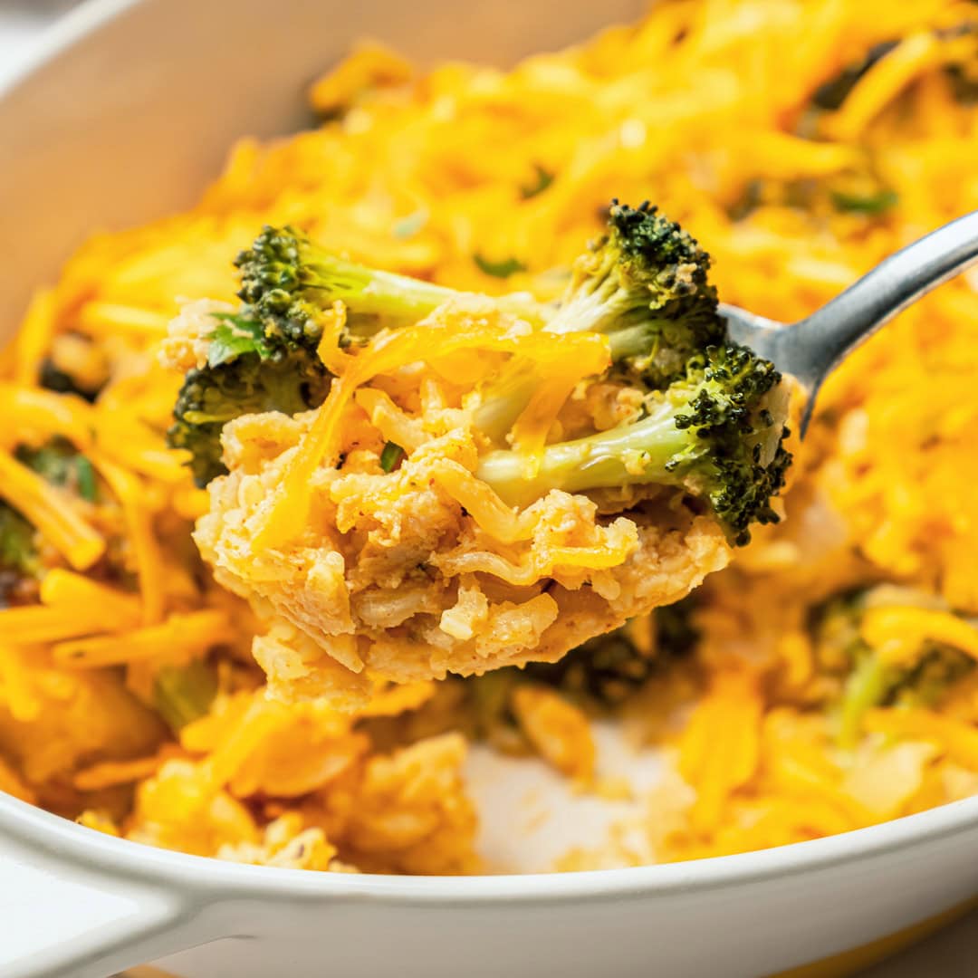 Vegan Broccoli Rice Casserole - Easy Vegan Meal Plan