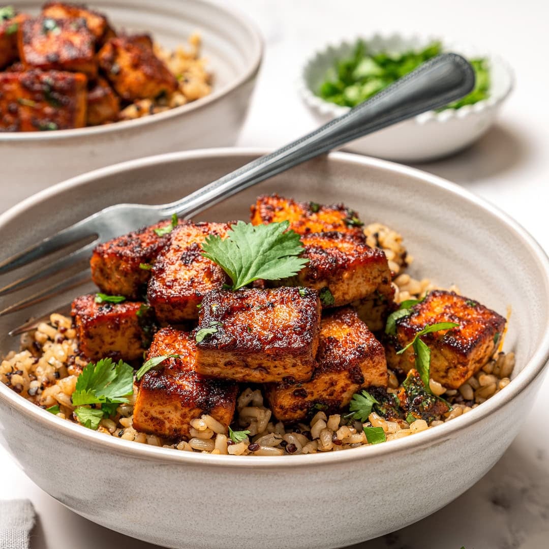 Marinated Tofu (Smoky Soy-Garlic) - Easy Vegan Meal Plan